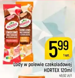 Delikatesy Piotruś Pan Lody w polewie czekoladowej hortex oferta