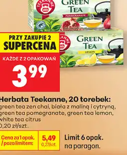 Biedronka Herbata Teekanne oferta