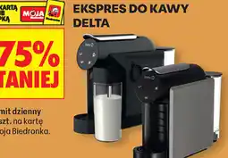Biedronka Ekspres do kawy Delta oferta