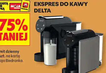 Biedronka Ekspres do kawy Delta oferta
