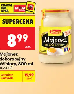 Biedronka Majonez dekoracyjny Winiary oferta