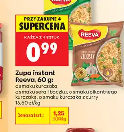 Biedronka Zupa instant Reeva oferta