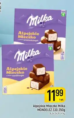 Delikatesy Piotruś Pan Alpejskie mleczko milka mondelez oferta