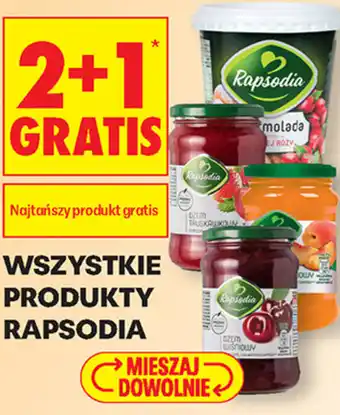 Biedronka Wszystkie produkty Rapsodia oferta