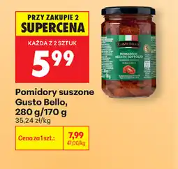 Biedronka Pomidory suszone Gusto Bello oferta