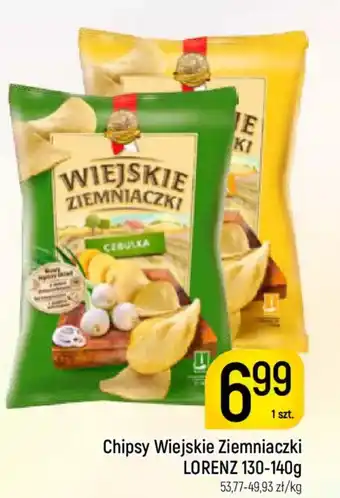 Delikatesy Piotruś Pan Chipsy wiejskie ziemniaczki lorenz oferta