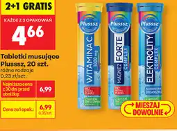 Biedronka Tabletki musujące Plusssz oferta