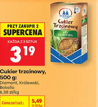 Biedronka Cukier trzcinowy oferta