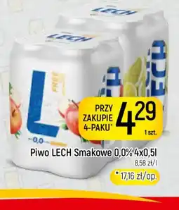 Delikatesy Piotruś Pan Piwo lech smakowe 0,0% oferta