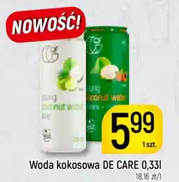 Delikatesy Piotruś Pan Woda kokosowa de care oferta