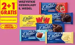 Biedronka Wszystkie czekolady E. Wedel oferta