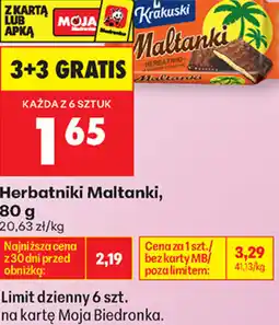 Biedronka Herbatniki Maltanki oferta