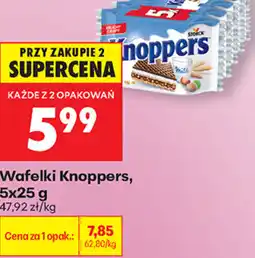 Biedronka Wafelki Knoppers oferta