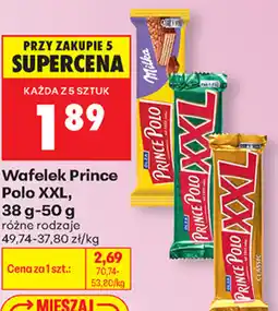 Biedronka Wafelek Prince Polo XXL oferta