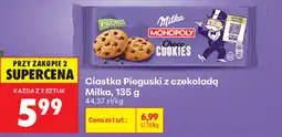 Biedronka Ciastka Pieguski Milka oferta