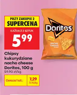 Biedronka Chipsy kukurydziane Doritos oferta
