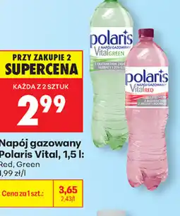 Biedronka Napój gazowany Polaris Vital oferta