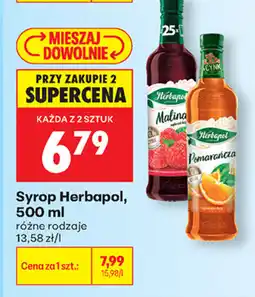 Biedronka Syrop Herbapol oferta