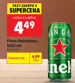 Biedronka Piwo Heineken oferta