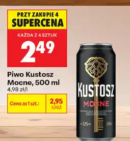 Biedronka Piwo Kustosz Mocne oferta