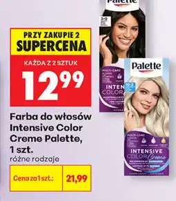 Biedronka Farba do włosów Intensive Color Creme Palette oferta