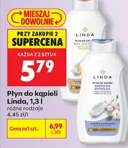 Biedronka Płyn do kąpieli Linda oferta
