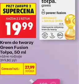 Biedronka Krem do twarzy Green Fusion Tołpa oferta
