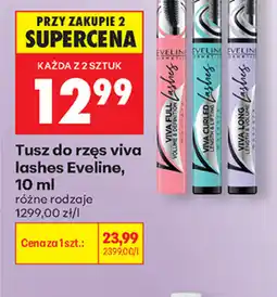 Biedronka Tusz do rzęs viva lashes Eveline oferta