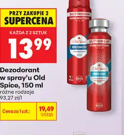 Biedronka Dezodorant w spray'u Old Spice oferta