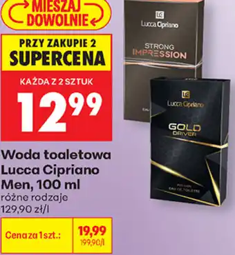 Biedronka Woda toaletowa Lucca Cipriano Men oferta