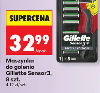 Biedronka Maszynka do golenia Gillette Sensor3 oferta