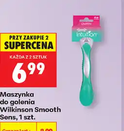 Biedronka Maszynka do golenia Wilkinson Smooth Sens oferta