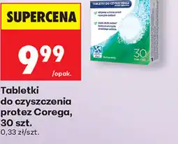 Biedronka Tabletki do czyszczenia protez Corega oferta