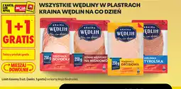 Biedronka WSZYSTKIE WĘDLINY W PLASTRACH KRAINA WĘDLIN NA CO DZIEŃ oferta