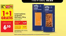 Biedronka Łosoś wędzony na gorąco Marinero oferta