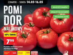 Biedronka Pomidor malinowy polski układany na wagę oferta