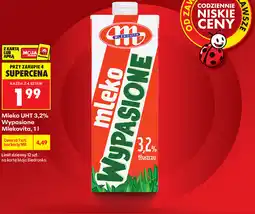 Biedronka Mleko UHT 3,2% Wypasione Mlekovita oferta