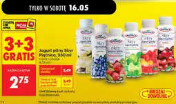 Biedronka Jogurt pitny Skyr Piątnica oferta