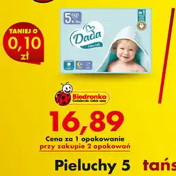 Biedronka Pieluchy 5 Dada Extra Soft oferta