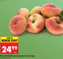 Biedronka Brzoskwinie paraguayo na wagę oferta