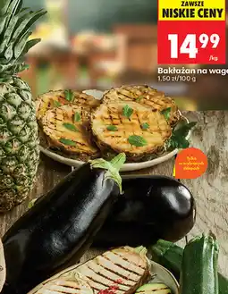 Biedronka Bakłażan na wagę oferta