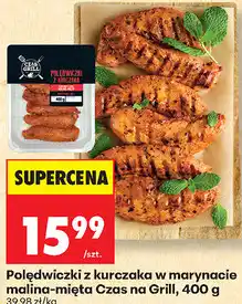 Biedronka Polędwiczki z kurczaka w marynacie malina-mięta Czas na Grill oferta