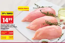 Biedronka Świeży filet z piersi kurczaka Kraina Mięs, Mega Paka oferta