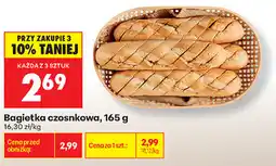 Biedronka Bagietka czosnkowa oferta