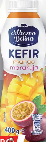 Biedronka Mleczna Dolina Kefir mango marakuja oferta