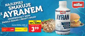 Biedronka Ayran Müller oferta
