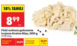 Biedronka Flaki wołowe gotowane krojone Kraina Mięs oferta