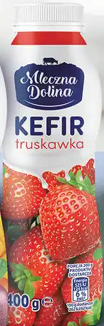 Biedronka Mleczna Dolina Kefir truskawka oferta