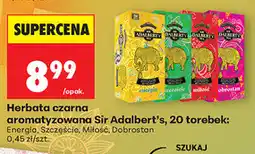 Biedronka Herbata czarna aromatyzowana Sir Adalbert's oferta