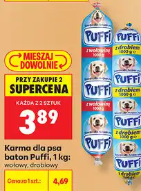 Biedronka Karma dla psa baton Puffi oferta